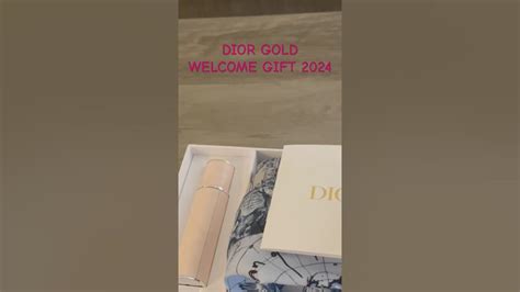 dior gold welcome gift 2022|Dior new jeans 2024.